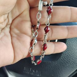 950  sterling silver bracelet Real silver