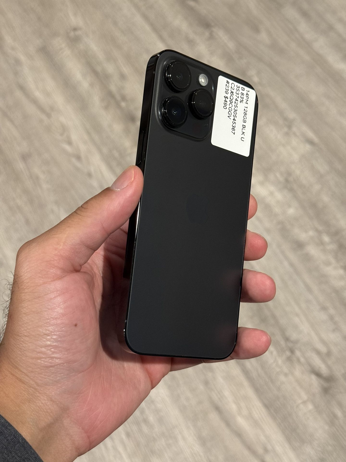 IPhone 14 Pro Max UNLOCKED 128GB- Black