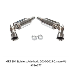 MRT V2 Axleback Exhaust Muffler for Camaro