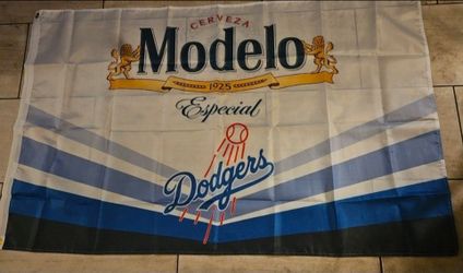 Modelo Dodgers Flag 5ftx3ft $25 Firm On Price
