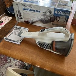 Black + Decker Black+decker Dustbuster Handheld Vacuum, Cordless,  Advancedclean+, White (hhvk320j10)