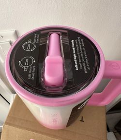 Gourde HydroJug Traveler 40 Oz – Candy Coated, Rose, Inox, Avec Paille