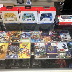 Nintendo switch Games & Controllers
