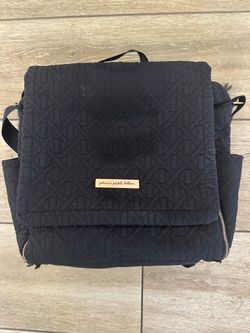 Petunia Pickle Bottom Boxy Backpack Diaper Bag – Black – Excellent Condition