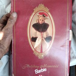 New Hallmark Special Edition SIGNED '"Best Christmas Wishes” Barbie Doll In Box..