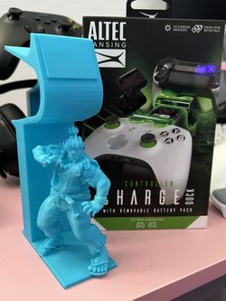 Altec Xbox Wireless Controller Battery Charger Mount Goku akuma Dragonball