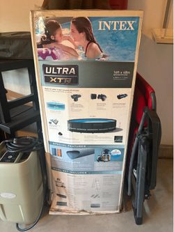 Intex Ultra XTR 16 ft. Round 48 in. Deep Soft Sided Above Ground Swimming Pool