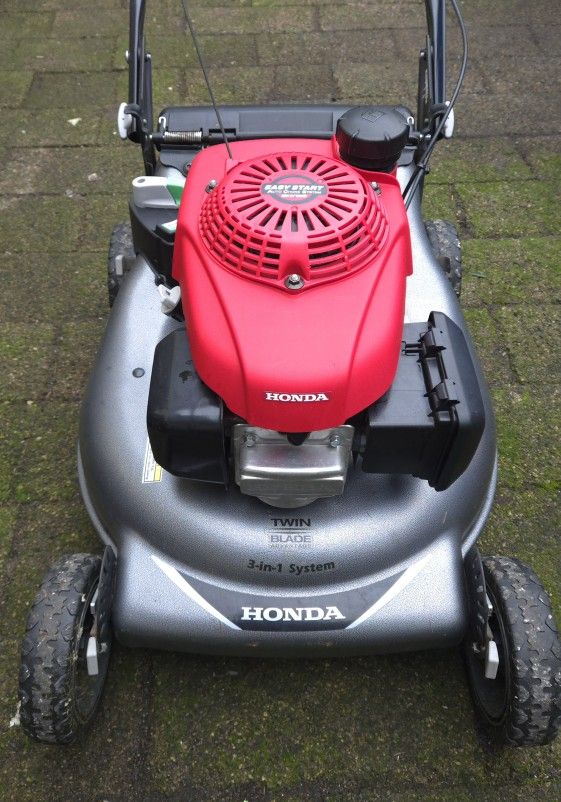 21 in. 3-in-1 Variable Speed Gas Walk Behind Self Propelled Lawn Mower with Blade Stop