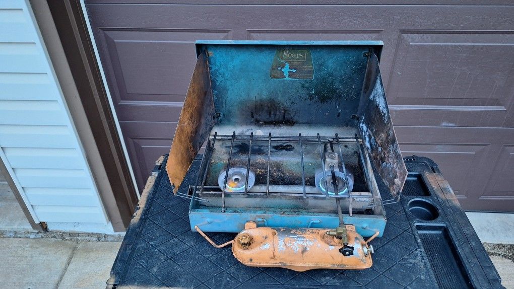 Vintage Sears Camp Stove