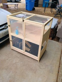four level hamster cage