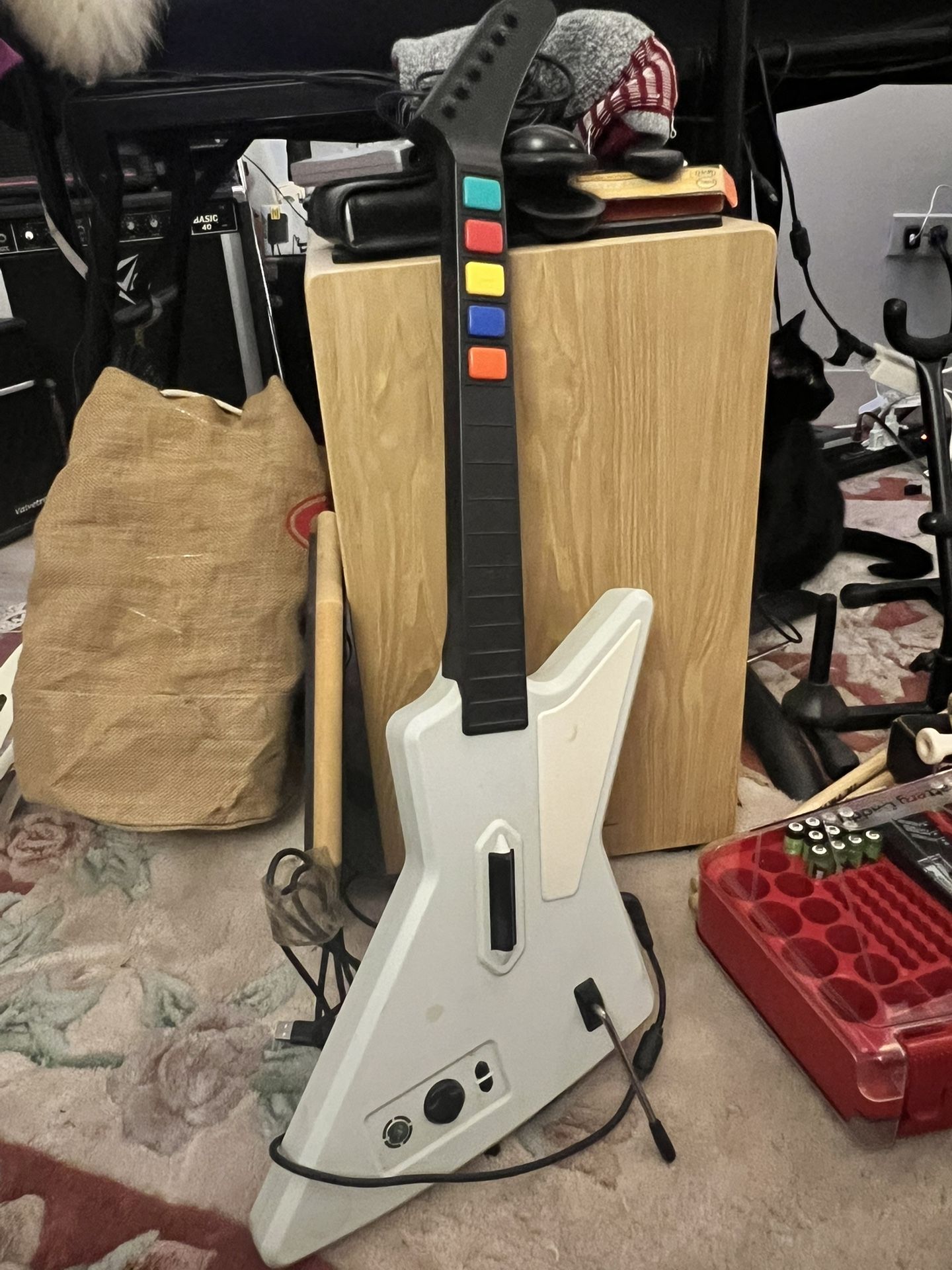guitar hero/rock band controller xbox/pc