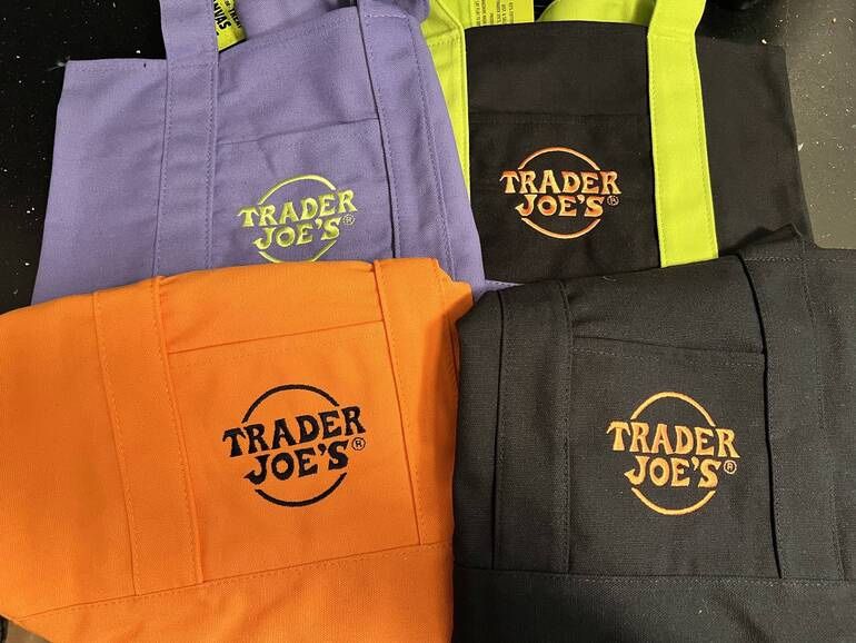 Trader Joe’s Mini Tote Bags (Halloween Theme)