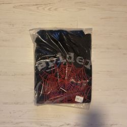 Black and Red Sp5der Hoodie