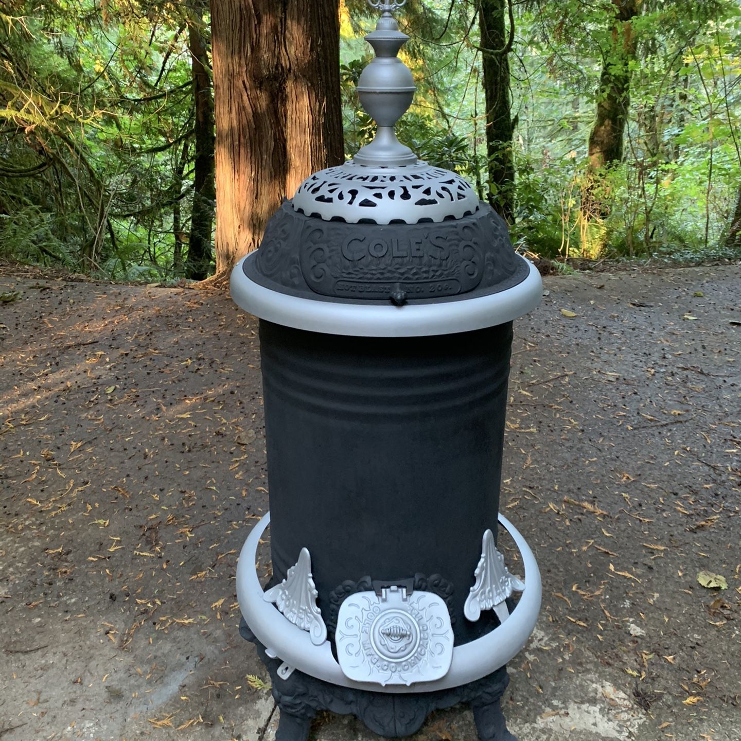 Cole's “Hot Blast” Barrel Wood Stove for Sale in Monroe, WA - OfferUp