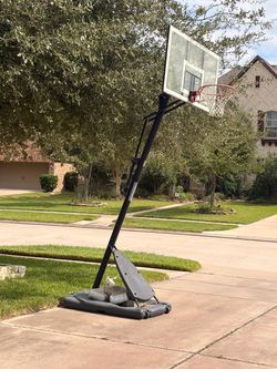 Portable Adjustable Basketball Hoop System