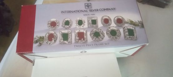 International Silver Picture Frames