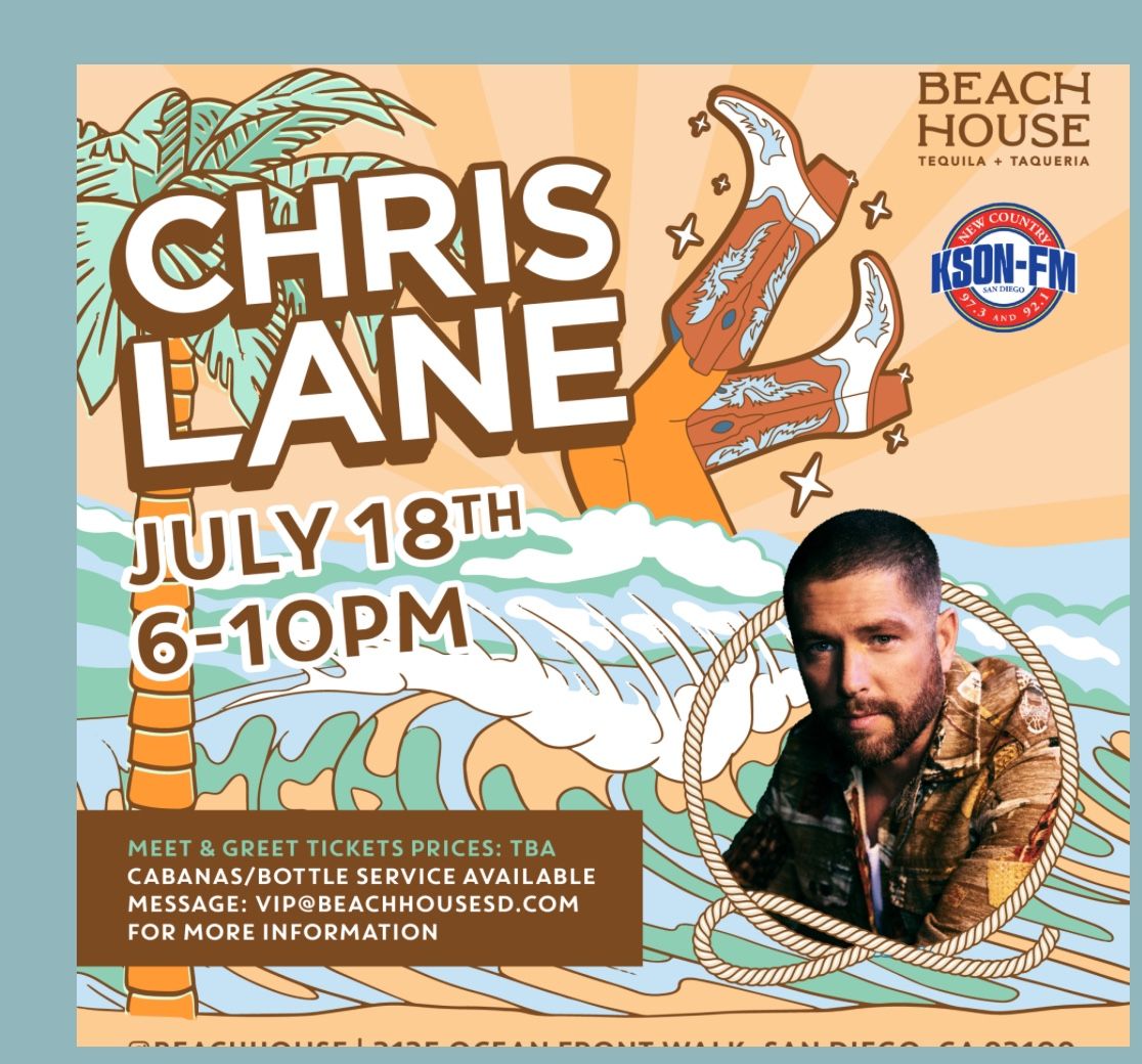 chris lane at beach house