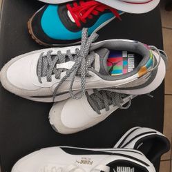 3 Pares Zapatillas Puma Nuevas Sin Caja $100