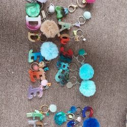 Initial Keychains