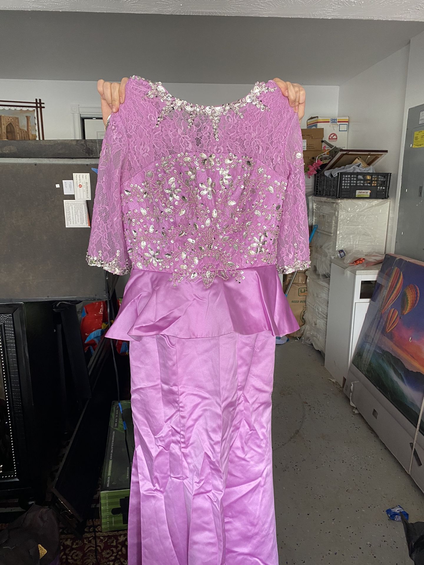 Mermaid dress, prom dress size S-M