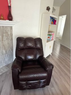 leather sofa chair recliner