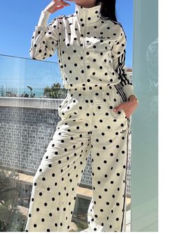 NEW  Originals Polka Dot Track Jacket Junior