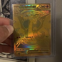 Mega Charizard X EX Pokémon card