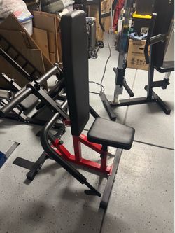 Loaded Plate Tricep Press and Dip Station