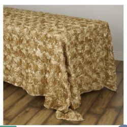 Wedding decor Tablecloth Rossetti 90”x132”