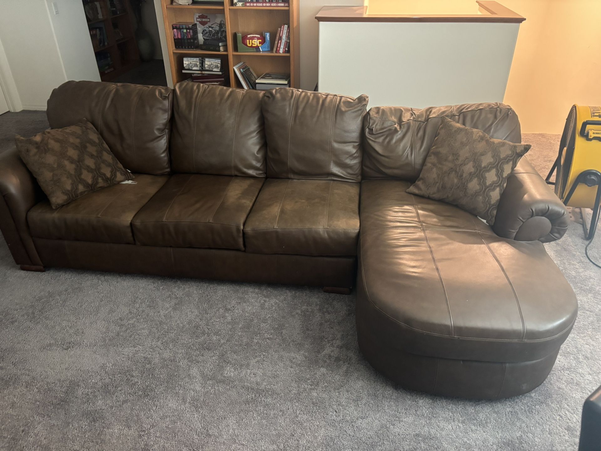 Leather Couch