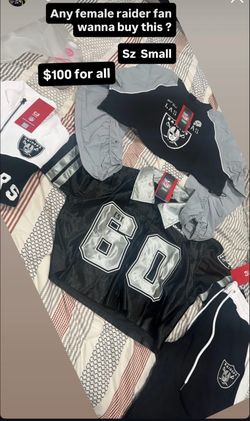 Raiders gear for women small
