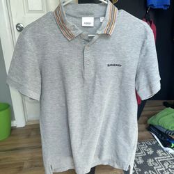 Burberry Men's Casual Polo Shirt Size M