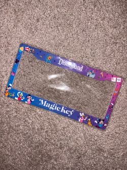 Disneyland Plate Frame