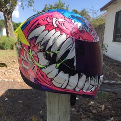 Motorcycle Helmet - Beastie Bunny Icon XL