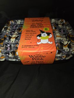 Winnie The Pooh Halloween food containers