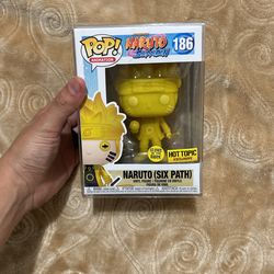 Naruto Funko Pop! Six Paths Glow In The Dark Hot Topic Exclusive 186