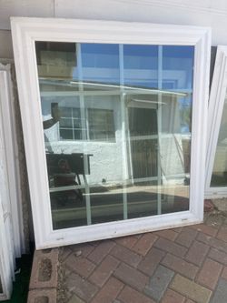 42 in (wide) x 48 in (tall)  picture Window