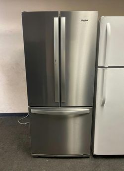 Whirlpool 3-Door Refrigerator Stainless Steel FrenchDoor