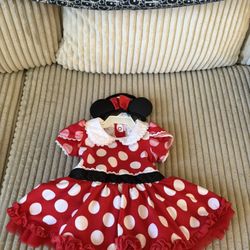 Mini Mouse Dress 12 Months 