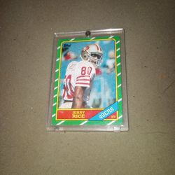 Jerry Rice Rookie Card 
