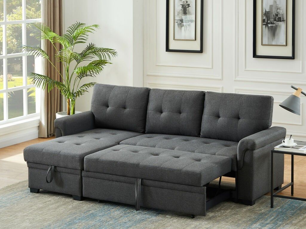 2 PC SECTIONAL SLEEPER IN BOX