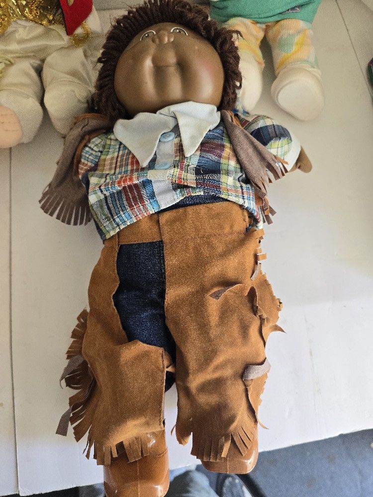 VTG 1985 AFRICAN AMERICAN Cabbage Patch Kid GIRL Doll