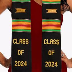 Beautiful Kente Graduation Stole