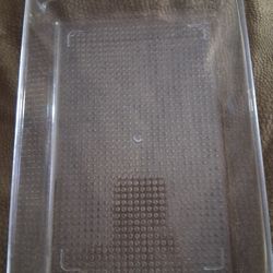 Fresh Start Clear Rectangular Storage Bin Medium