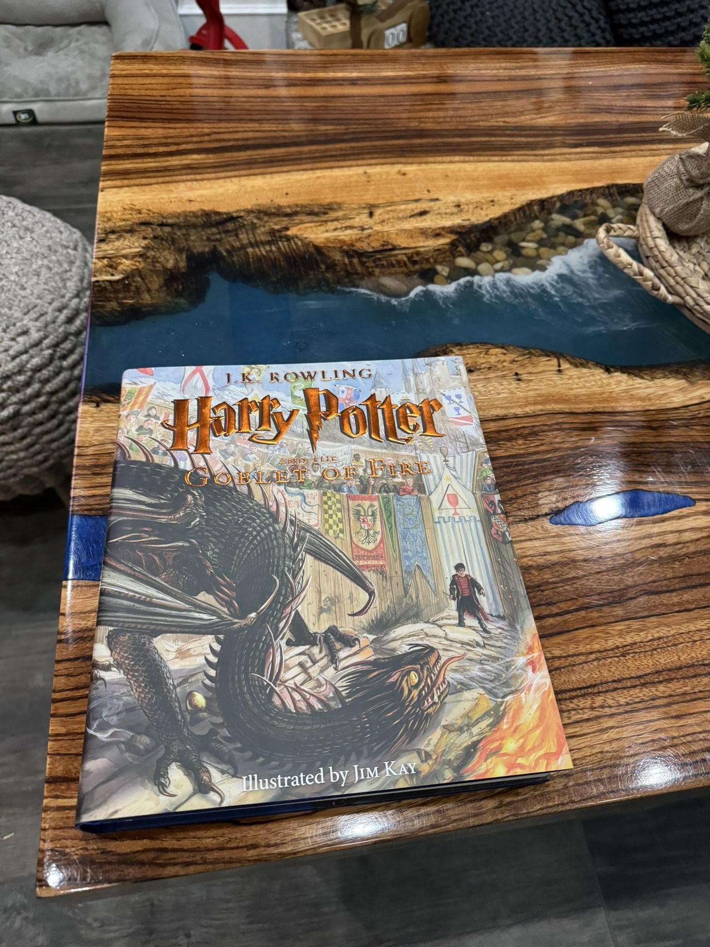 Brand New Harry Potter and the Goblet of Fire Hardcover Book