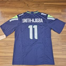 Seahawks Smith-njigba Blue Jerseys $50ea Or 2for $90 Firm S M L Xl 2x 3x 
