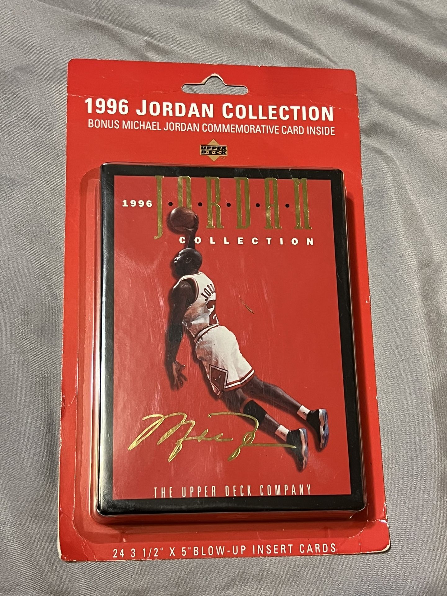 1996 “Jordan Collection” 24 Jumbo Card Set ! + Bonus Card