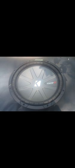 12" kicker comp R subwoofer like new