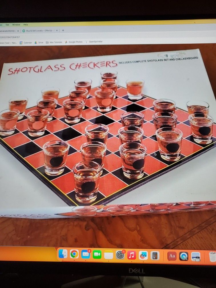 Shot Glass Checkers