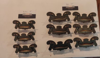 9 Brass Handles